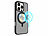 Xcase Stoßfeste Hülle für iPhone 16 Pro, MagSafe-kompatibel, 360°-Ständer Xcase Stoßfeste Hüllen für iPhone 16 Pro, MagSafe-kompatibel, 360°-Ständer