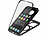 Xcase 360°-Schutzhülle für iPhone 14 Pro, stoßfest, MagSafe-komp., schwarz Xcase 360°-Ganzkörper-Schutzhüllen für iPhone 14 Pro, Glas-Displayschutzfolie, MagSafe-komp., stoßfest
