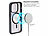 Xcase 360°-Schutzhülle für iPhone 14 Pro, stoßfest, MagSafe-komp., schwarz Xcase 360°-Ganzkörper-Schutzhüllen für iPhone 14 Pro, Glas-Displayschutzfolie, MagSafe-komp., stoßfest