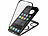 Xcase 360°-Schutzhülle für iPhone 15 Plus, stoßfest, MagSafe-komp., schwarz Xcase 360°-Ganzkörper-Schutzhüllen für iPhone 15 Plus, Glas-Displayschutzfolie, MagSafe-komp., stoßfest