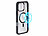 Xcase 360°-Schutzhülle für iPhone 16 Pro Max, stoßfest, MagSafe-komp., schw. Xcase 360°-Ganzkörper-Schutzhüllen für iPhone 16 Pro Max, Glas-Displayschutzfolie, MagSafe-komp., stoßfest