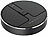 PEARL Ultra flache Mini-Maus mit Scroll-Taste, Bluetooth, Funk,  13,5 g PEARL Geräuscharme Mini-Mäuse mit Bluetooth und USB-Empfänger