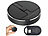 PEARL Ultra flache Mini-Maus mit Scroll-Taste, Bluetooth, Funk,  13,5 g PEARL Geräuscharme Mini-Mäuse mit Bluetooth und USB-Empfänger