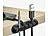 General Office 3er-Set selbstklebende Kabelhalter für 3, 5 und 7 Kabel, schwarz General Office Selbstklebende Kabel-Organizer