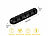 General Office 3er-Set selbstklebende Kabelhalter für 3, 5 und 7 Kabel, schwarz General Office Selbstklebende Kabel-Organizer
