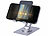 PEARL Verstellbarer Tablet- und Smartphone-Arm, 3 Achsen PEARL Faltbare Tablet Ständer für Tablets/Handys, 3 Achsen höhenverstellbar