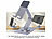 PEARL Verstellbarer Tablet- und Smartphone-Arm, 3 Achsen PEARL Faltbare Tablet Ständer für Tablets/Handys, 3 Achsen höhenverstellbar