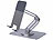 PEARL Verstellbarer Tablet- und Smartphone-Arm, 3 Achsen PEARL Faltbare Tablet Ständer für Tablets/Handys, 3 Achsen höhenverstellbar