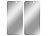 Somikon 2er-Set Schutzfolien aus gehärtetem Glas, kompatibel mit iPhone 16Plus Somikon Schutzfolien aus gehärtetem Glas mit Anti-Spy-Schutz für iPhone, inkl. Installations-Werkzeug