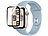 Xcase 2er-Set Glas-Displayschutz für Apple Watch Series SE (40 mm) Xcase Glas-Displayschutz für Apple Watch 