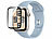 Xcase 2er-Set Glas-Displayschutz für Apple Watch Series SE (44 mm) Xcase Glas-Displayschutz für Apple Watch