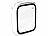 Xcase 2er-Set Glas-Displayschutz für Apple Watch Series SE (44 mm) Xcase Glas-Displayschutz für Apple Watch