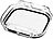 Xcase 2er-Set Glas-Displayschutz für Apple Watch Series 1/2 (49 mm) Xcase Glas-Displayschutz für Apple Watch