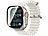 Xcase 2er-Set Glas-Displayschutz für Apple Watch Series 1/2 (49 mm) Xcase Glas-Displayschutz für Apple Watch