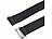 PEARL 2er-Set Universal-Finger-Handyhalterung, Silikon, schwarz+pink, 230 mm PEARL Universal-Finger-Handyhalterungen