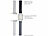 Callstel Armband für Apple Watch, 42/44/45/49 mm, schwarz/grau/silber Callstel Magnetische Apple Watch-Armbänder aus Silikon, doppelseitig wendbar