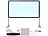 SceneLights Technologies Outdoor-Projektionsleinwand mit Gestell und Tasche, 120" / 305cm, 16:9 SceneLights Technologies 