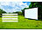 SceneLights Technologies Outdoor-Projektionsleinwand mit Gestell und Tasche, 120" / 305cm, 16:9 SceneLights Technologies 