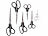 General Office 6-teiliges Scheren-Set, Edelstahl mit Titanbeschichtung General Office Scherensets