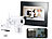 VisorTech Digitales Überwachungssystem DSC-720.mk mit LED-HD-Kamera, IP-Funktion VisorTech