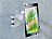 Callstel Wandhalterung für 7" - 10,4" Tablet-PC, 180° schwenkbar 360° rotierbar Callstel Wandhalterungen für Tablets & iPads