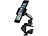 Callstel Kfz- Smartphone-Halterung mit Schraubklemme und Kugelgelenk Callstel Smartphone Klemm-Halterungen