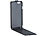 Xcase Stilvolle Klapp-Schutztasche für Apple iPhone 6/s, schwarz Xcase Schutzhüllen für iPhone 6 & 6s