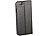 Carlo Milano Echtleder-Schutztasche mit Standfunktion für iPhone 6 & 6s, schwarz Carlo Milano Echtleder Schutzhüllen mit Aufstellfunktionen (iPhone 6)