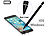 Callstel Aktiver Touchscreen-Eingabestift mit integr. Akku, auch für iPad Pro Callstel