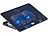 Laptop Kühler: Callstel Ultraleiser Notebook-Kühler bis 43,8 cm (17"), 2 Lüfter, LED, 15 dB