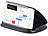 Lescars Universal-Mobilgeräte-Halterung fürs Armaturenbrett, bis 11,5cm Breite Lescars iPhone-, Smartphone- & Handy-Halterungen fürs Kfz-Armaturenbrett