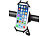 Callstel Universal-Fahrrad-Halterung für Smartphones & iPhones bis 15,2 cm (6") Callstel Fahrrad-Halterungen für iPhones & Smartphones