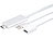 Callstel Lightning-auf-HDMI-Adapter für iPhone & iPad, USB-Strom, 1080p-Video Callstel Video-Übertragung (Dock-Connector)