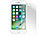 Somikon Displayschutz für iPhone 7, gehärtetes Echtglas 9H Somikon Echtglas-Displayschutze (iPhones 7)