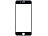 Somikon Display-Schutzglas für iPhone 7 Plus, Premium-3D-Hartglas 9H, schwarz Somikon Echtglas-Displayschutz (iPhone 7 Plus)
