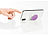 PopSockets Ausziehbarer Sockel und Griff für Handys und Tablets - Saffiano Lilac PopSockets Finger-Halter für Smartphones und Tablets