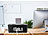 Callstel Kabelbox groß, 40x15,5x16,5 cm mit Ladesteckplatz im Deckel, schwarz Callstel Kabelboxen mit Ladesteckplätze für Mobilgeräte