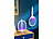Exbuster 2in1-Akku-Insektenvernichter & Fliegenklatsche mit UV-LEDs, klappbar Exbuster 2in1-Akku-Insektenvernichter und Fliegenklatschen
