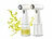 Rosenstein & Söhne 2er-Set Akku-Nebel-Sprühflasche, Öl & Essig, 180 ml, Echtglas, USB-C Rosenstein & Söhne Essig- & Öl-Pumpsprüher mit Akku