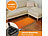 Wilson Gabor 2er-Set Vlies-Heizteppiche, 150 x 50 cm, 7 Temperaturstufen und Timer Wilson Gabor Infrarot-Fußboden-Heizmatten