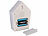 PEARL 2er-Set Vogelgesang-Box mit Bewegungssensor, 120 s, Teak-Holz-Optik PEARL Vogelgesang-Boxen mit Bewegungs-Sensor