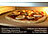 Cucina di Modena Elektrischer Pizzaofen mit Pizzastein, bis 400 °C, 1.700 Watt, Timer Cucina di Modena 