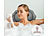BadeStern 2er-Set ergonomische Luxus-Badewannenkissen BadeStern Badewannenkissen