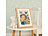 Your Design 4er-Set Bilderrahmen A4 mit Fach für 150 Kinderzeichnungen, Holz-Optik Your Design Bilderrahmen mit aufklappbarem Fach für Kinderzeichnungen