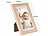 Your Design 3er-Set Bilderrahmen, robustes Acrylglas, 10 x 15 cm, A6, Eiche hell Your Design Bilderrahmen mit robustem Plexiglas 