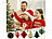 Britesta 6er-Set Weihnachts-Deko zum Aufhängen, 3D-Ornamente aus Papier Britesta Weihnachts-Dekos zum Aufhängen, 3D-Ornamente aus Papier 