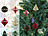 Britesta 6er-Set Weihnachts-Deko zum Aufhängen, 3D-Ornamente aus Papier Britesta Weihnachts-Dekos zum Aufhängen, 3D-Ornamente aus Papier 