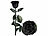 St. Leonhard 4er-Set Infinity-Rosen "schwarz" mit Stiel, 3-5 Jahre haltbar, 28x5cm St. Leonhard Infinity-Rosen