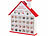 infactory Adventskalender "Haus" zum Befüllen, wiederverwendbar, Holz infactory  