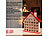 infactory Adventskalender "Haus" zum Befüllen, wiederverwendbar, Holz infactory  